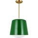 kate spade new york Draper 1 Light 12 inch Green Pendant Ceiling Light