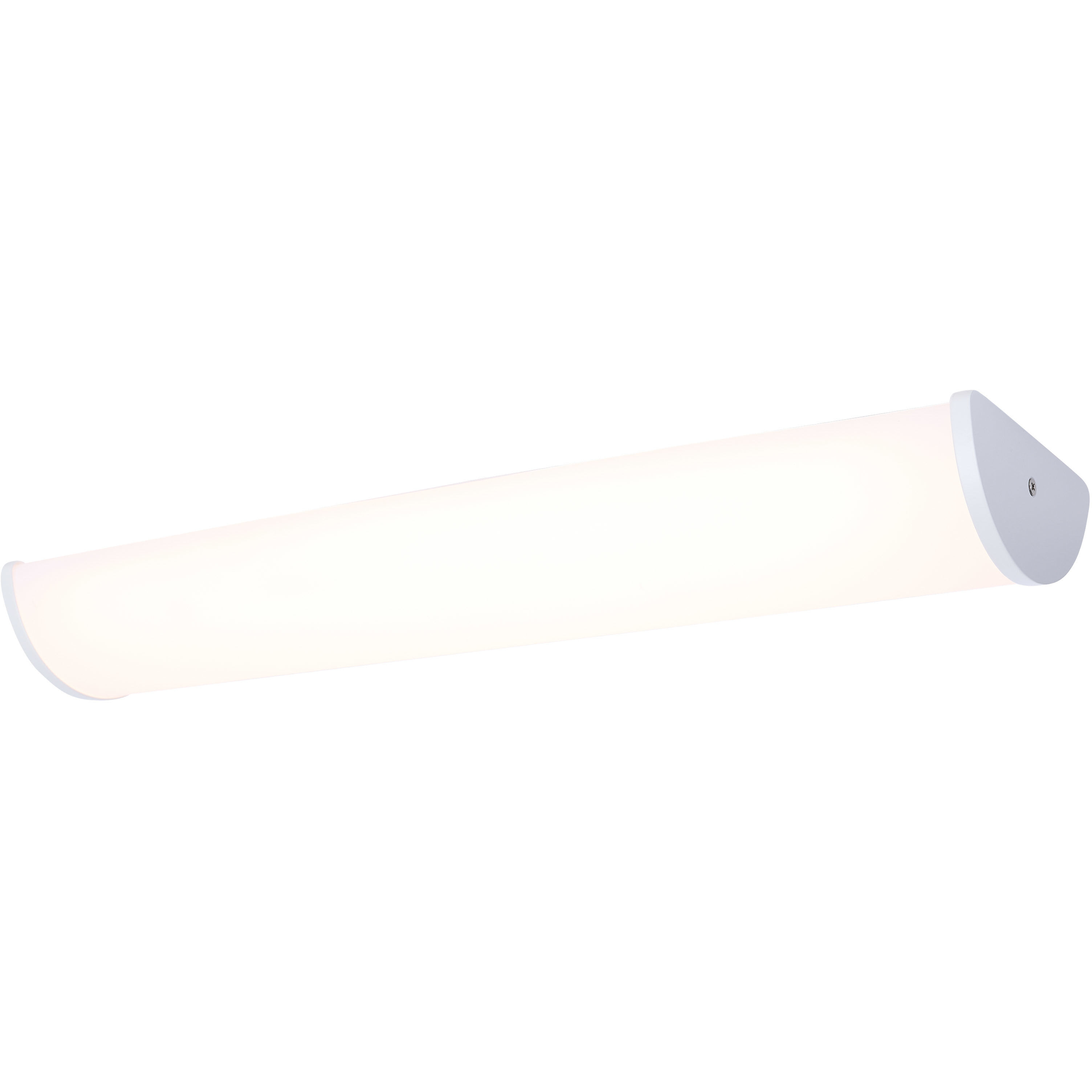 Crispo LED 24.02 inch White Bath Vanity Light Wall Light