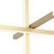 Crosley LED 20 inch Brushed Gold Pendant Ceiling Light