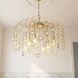Irina 6 Light 26 inch Noble Brass Chandelier Ceiling Light