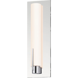 Tubo Slim LED 4.75 inch Polished Chrome ADA Sconce Wall Light in Spine