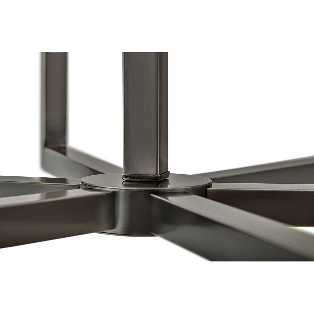 Ezra 6 Light 27 inch Black Oxide Indoor Chandelier Ceiling Light