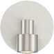 Lincoln LED 6 inch Brushed Steel Flush Mount Ceiling Light