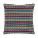 Maya 22 X 22 inch Black/Violet/Bright Yellow/Bright Red Pillow Kit, Square