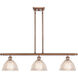 Ballston Arietta LED 36 inch Antique Copper Island Light Ceiling Light, Ballston
