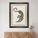 Spectacular Spots Brown and Beige and Sepia Framed Art