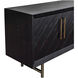 Sicily 80 X 20 inch Black Sideboard