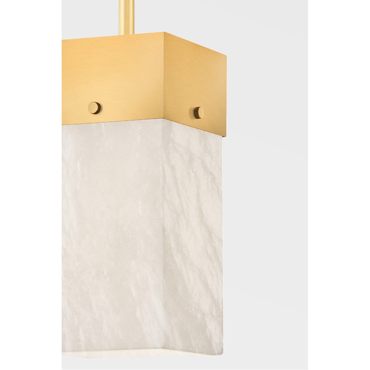 Times Square 1 Light 6.25 inch Aged Brass Pendant Ceiling Light, Small