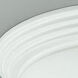 Signature 1 Light 12 inch White Flushmount Ceiling Light