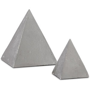 Mandir 8 X 7 inch Pyramid Sculptures, Set of 2