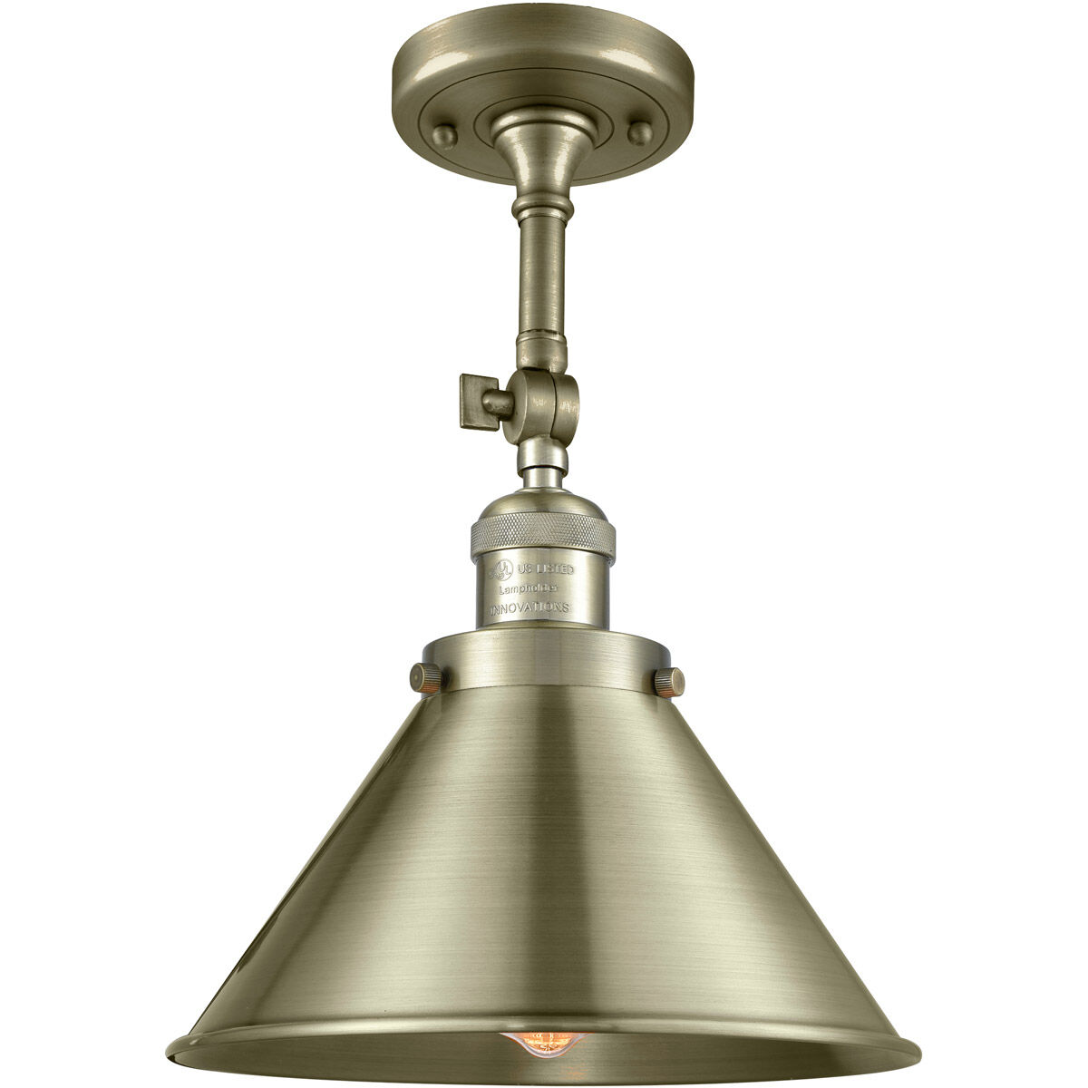 Franklin Restoration Briarcliff 1 Light 10 inch Antique Brass Sconce Wall Light, Franklin Restoration