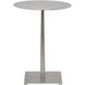 Stiletto 20 X 15 inch Antique Silver Side Table