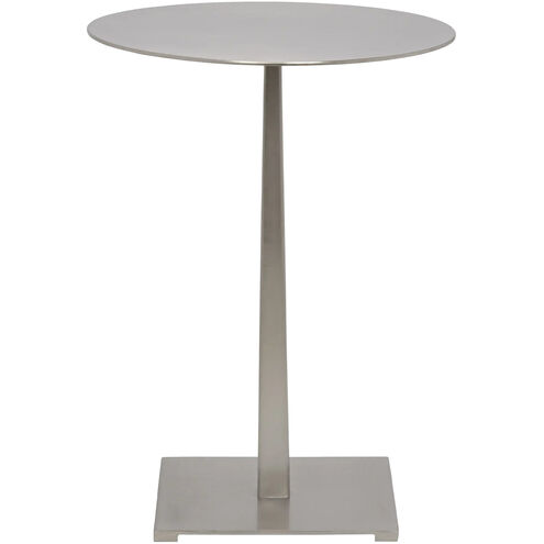 Stiletto 20 X 15 inch Antique Silver Side Table