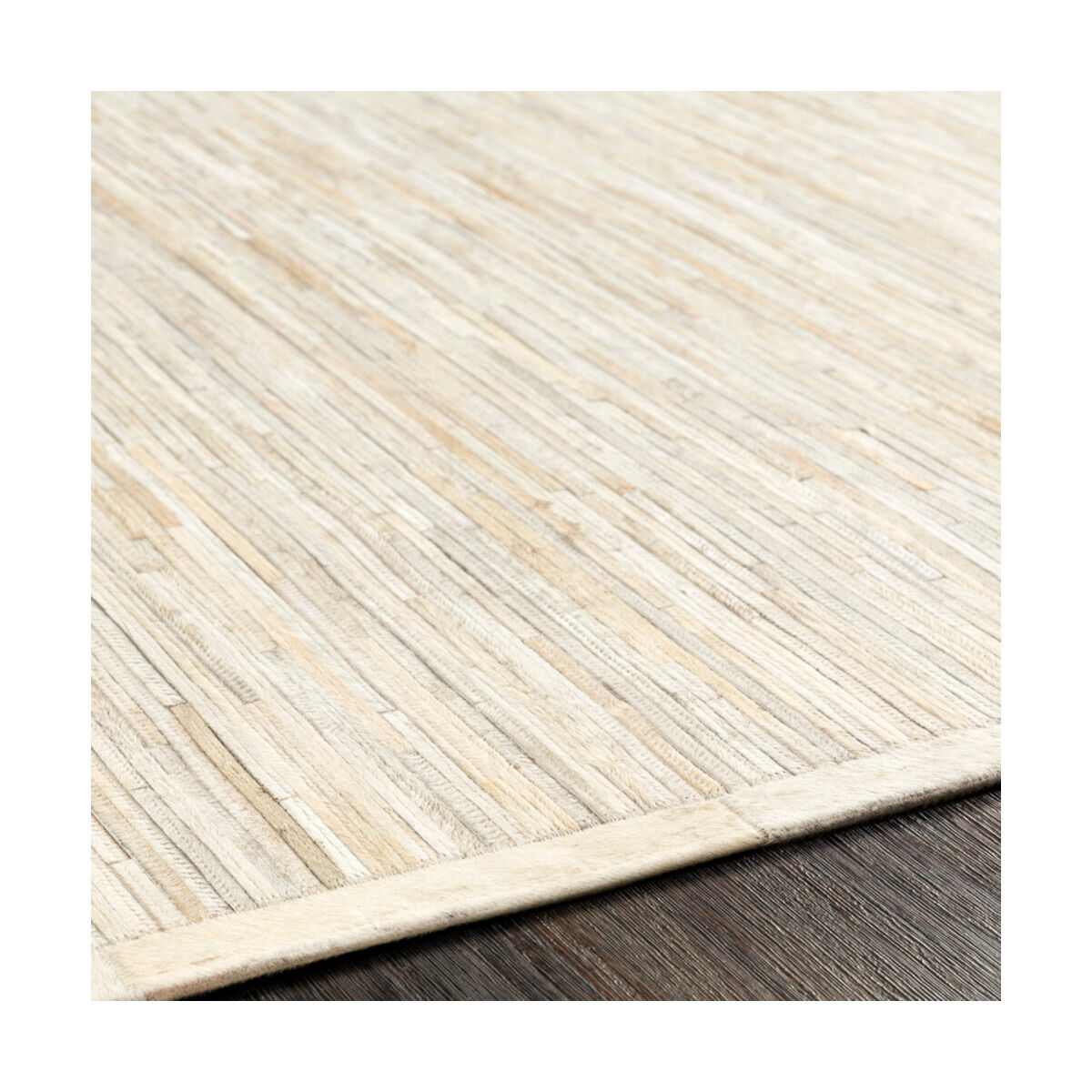 Zander 36 X 24 inch White/Cream/Beige/Taupe Rugs