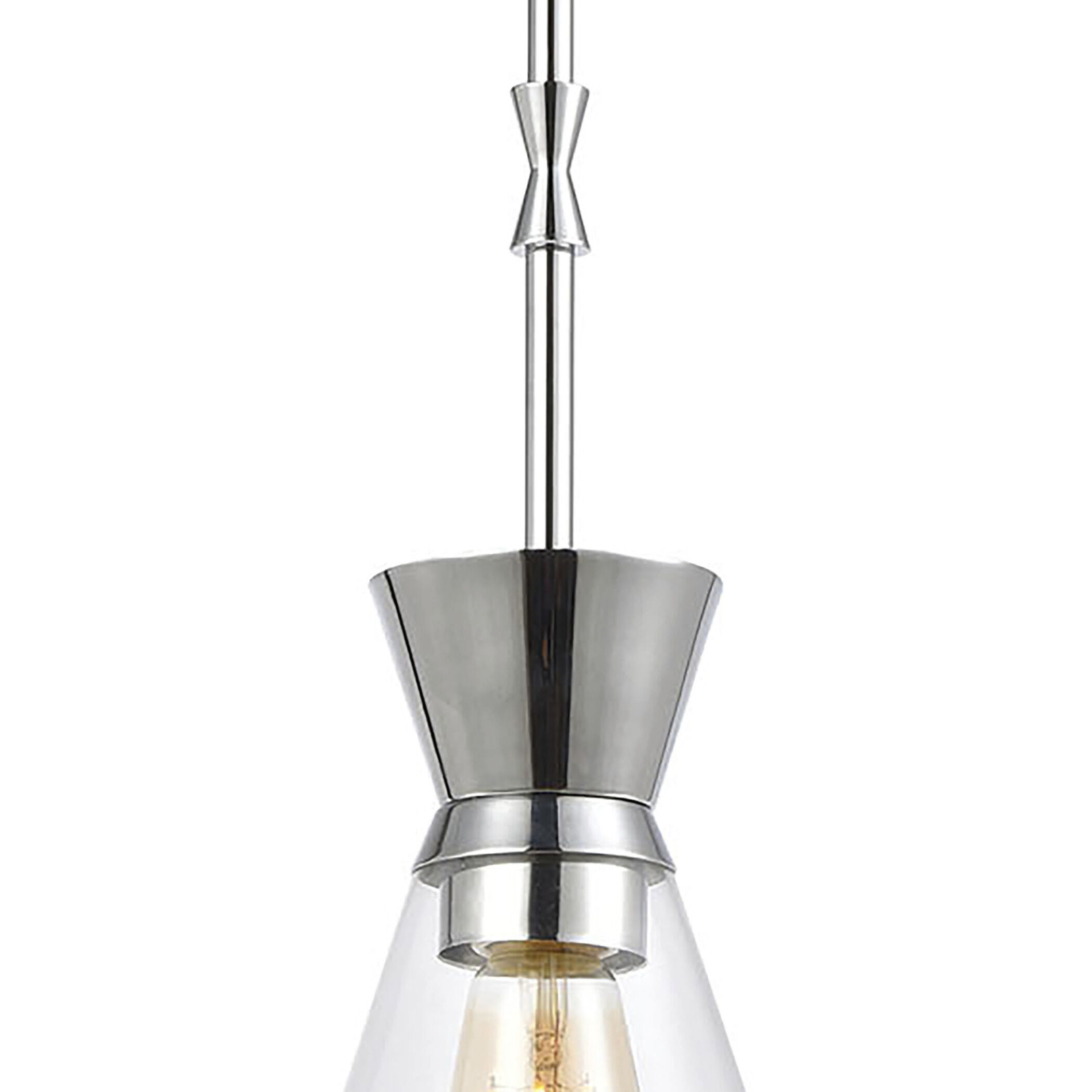 Modley 1 Light 6 inch Polished Chrome Mini Pendant Ceiling Light