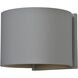 Curve 2 Light 6.00 inch Outdoor Wall Light