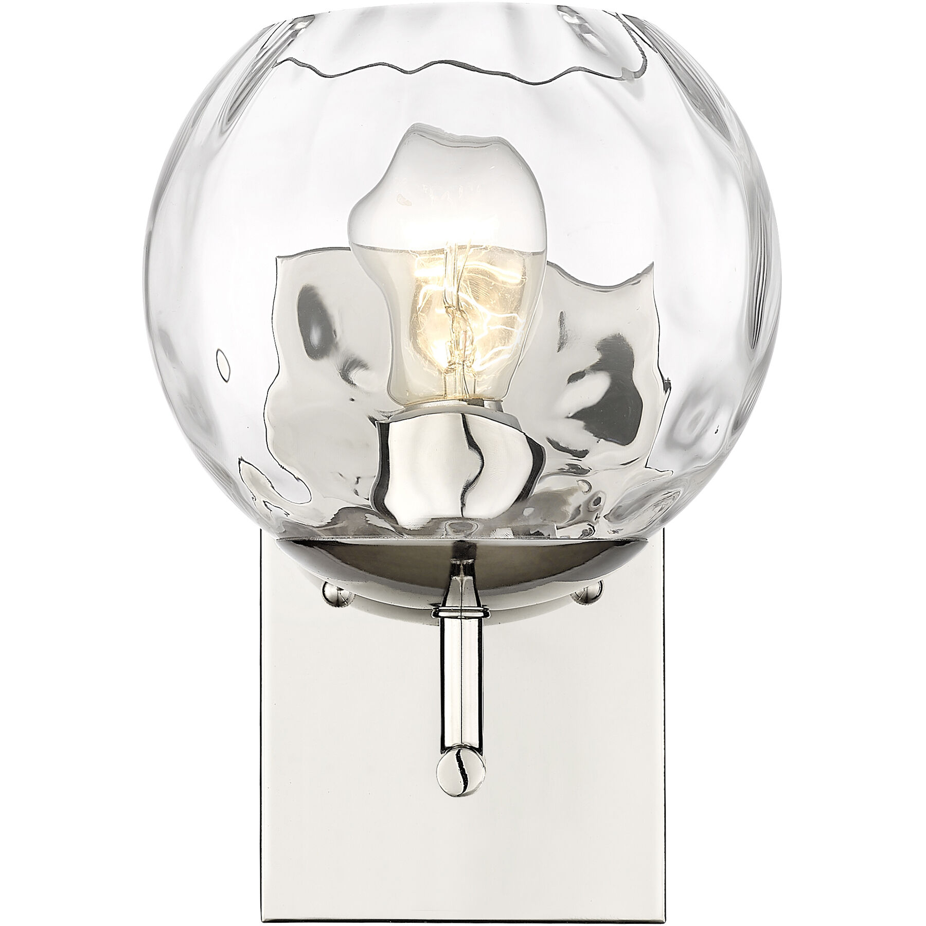 Mackenzie 1 Light 7 inch Polished Nickel Vanity Light Wall Light