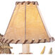 Lodge LED 8.5 inch Noachian Stone Wall Light