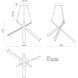 Lex LED 19.63 inch Vintage Brass Chandelier Ceiling Light