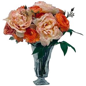 Peachy Peonies Botanical/Floral