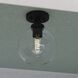 Marshall LED 8 inch Matte Black Semi-Flush Mount Ceiling Light