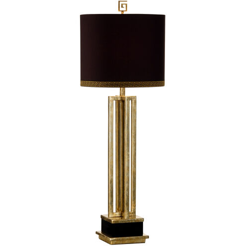 Frederick Cooper 33 inch 100.00 watt Antique Brass/Black Table Lamp Portable Light