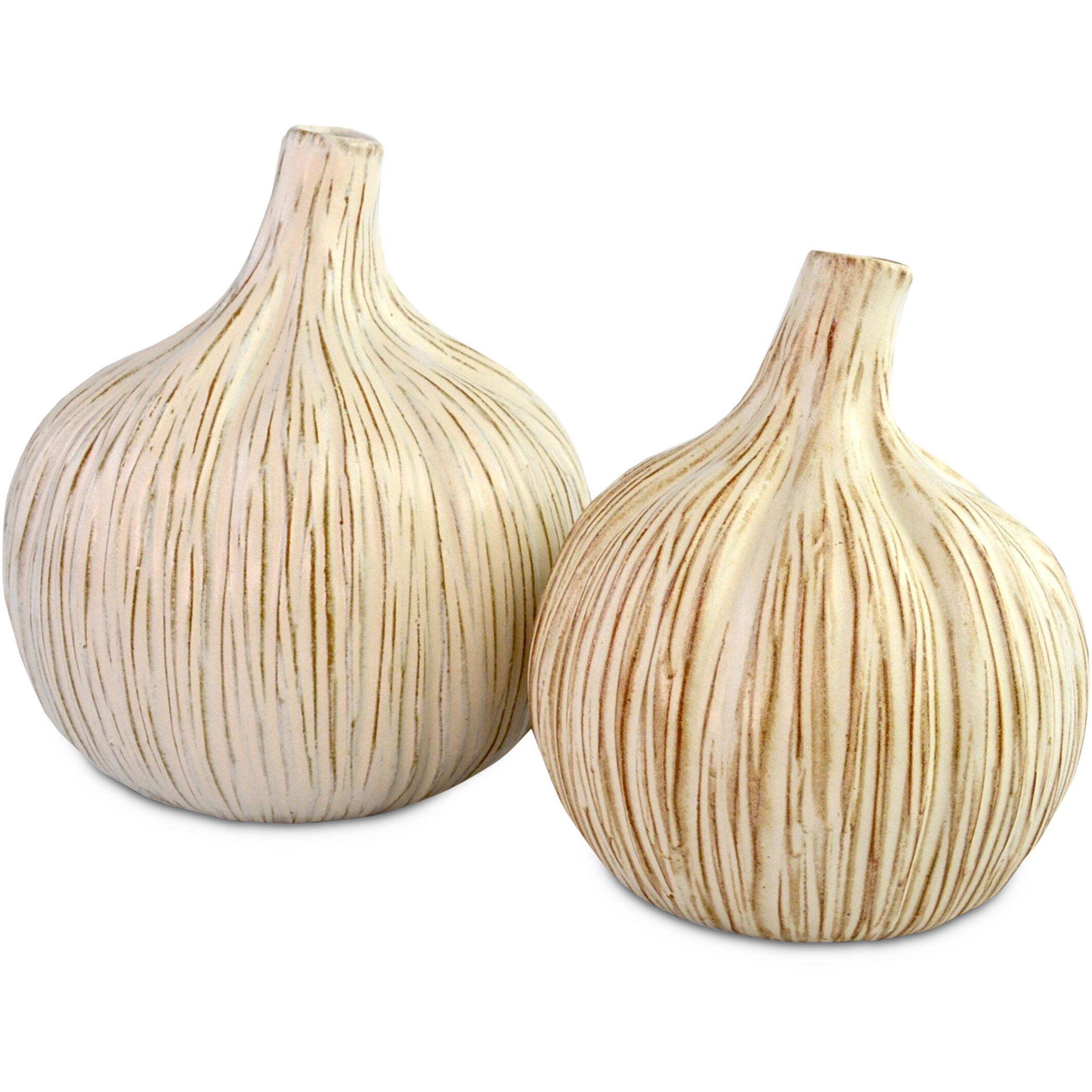 Garlic Bulb 6.75 X 5.5 inch Sculpture, Small