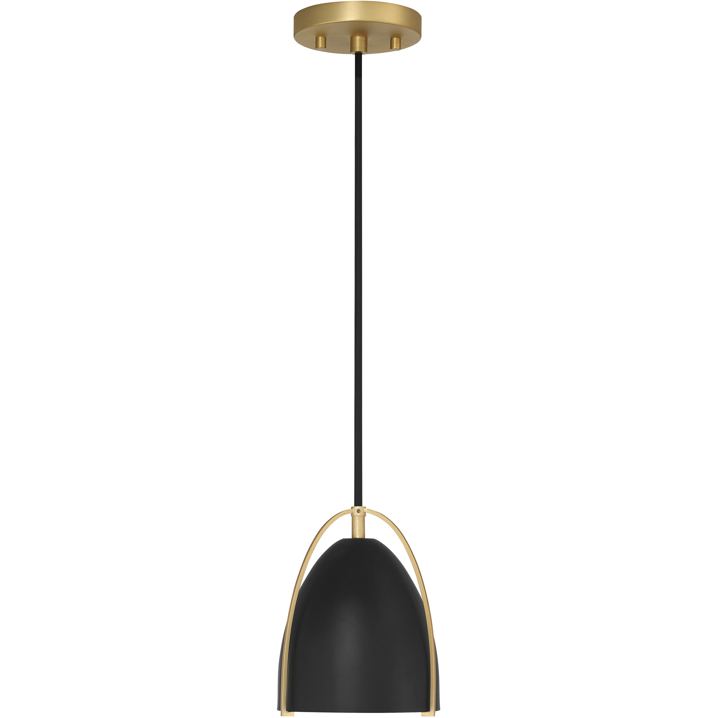 Axel LED 8 inch Matte Black Pendant Ceiling Light