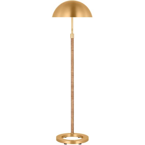 Christiane Lemieux Balleroy 56 inch 9.00 watt Burnished Brass Floor Lamp Portable Light