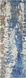 Banshee 96 X 30 inch Dark Blue Rug in 2.5 x 8, Runner