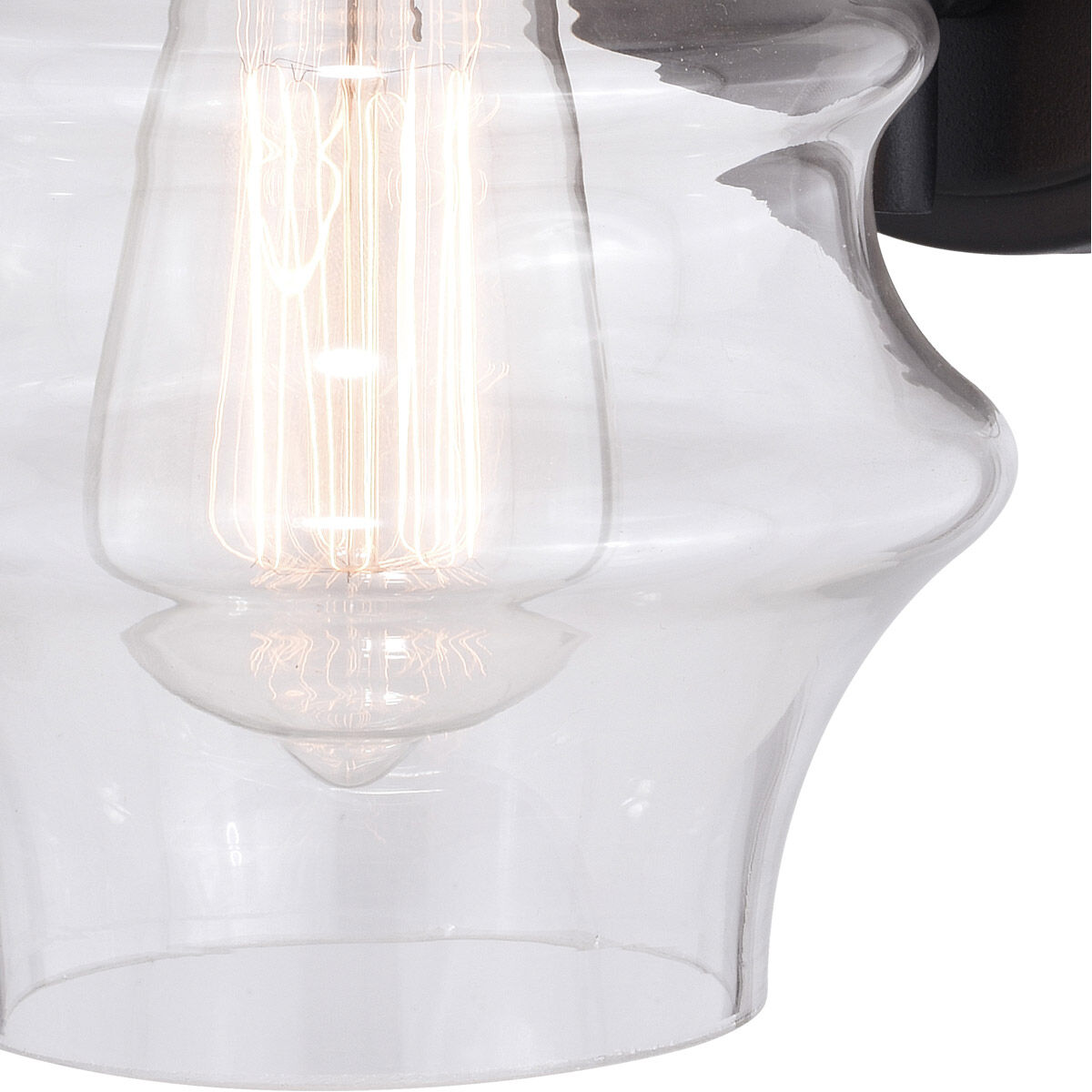 Glenn 1 Light 10 inch Textured Black Outdoor Wall