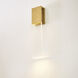 Kelly Wearstler Kulma LED 20.4 inch Natural Brass Outdoor Wall Light, Integrated LED