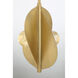 Pod LED 8.25 inch Legacy Brass Pendant Ceiling Light