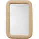 Confetti 38 X 26.25 inch Natural and Bleached and Off-White Mirror, Inline