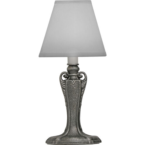 Ellie 10.5 inch Charcoal Candle Lamp Portable Light