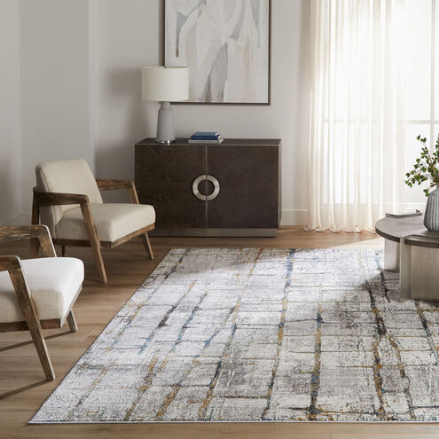 Adara 130 X 94 inch Mineral Tones Rug in 8 x 11