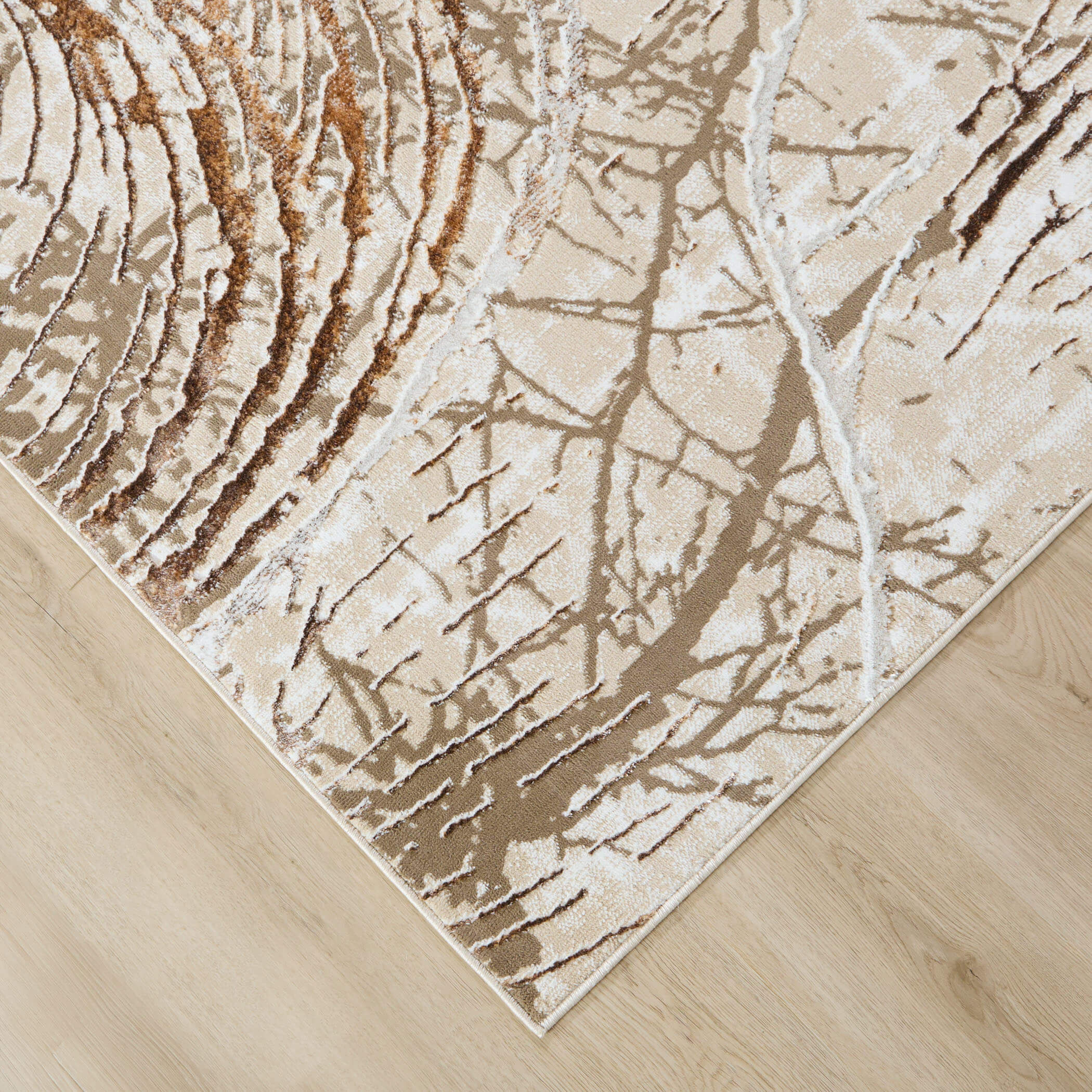 Piave 130 X 94 inch Earth Tones Rug in 8 x 11