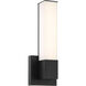 Vantage LED Coal Wall Sconce Wall Light, Square