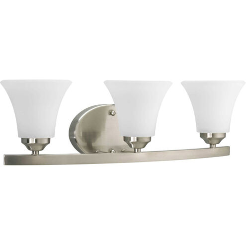 Germain St 3 Light 22 inch Brushed Nickel Bath Vanity Wall Light