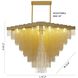 IMG Series 24 Light 23.6 inch Gold Chandelier Ceiling Light