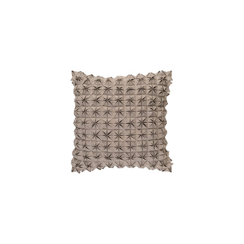 Structure 20 X 20 inch Taupe Throw Pillow