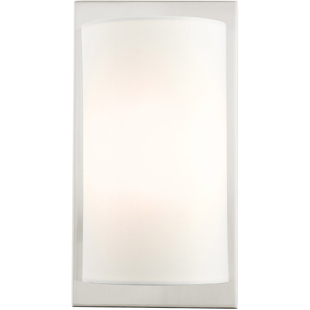 Meridian 1 Light 6 inch Brushed Nickel ADA Wall Sconce Wall Light
