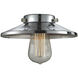Franklin Restoration Railroad 1 Light 8 inch Polished Chrome Mini Pendant Ceiling Light in Incandescent, Franklin Restoration
