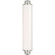 Marie Flanigan Percy LED 3.75 inch Polished Nickel Linear Bath Sconce Wall Light