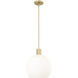 Margo 1 Light 13.75 inch Olde Brass Pendant Ceiling Light in Oil Rubbed Bronze