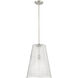 Saben 1 Light 14 inch Brushed Nickel Indoor Pendant Ceiling Light