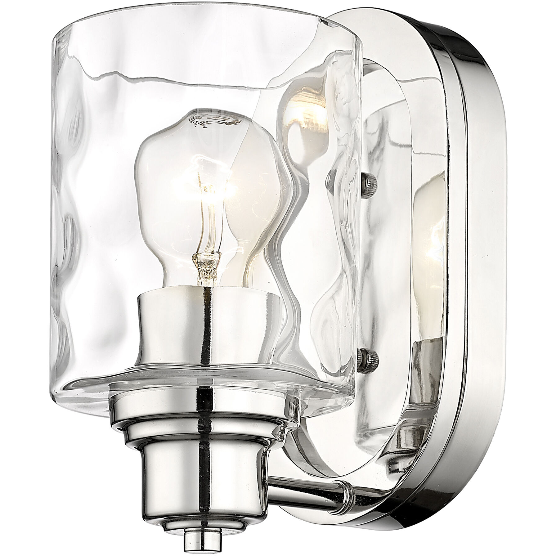 Lumley 1 Light 5 inch Polished Nickel Vanity Light Wall Light