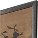 Bloesem Brown and Black Framed Art