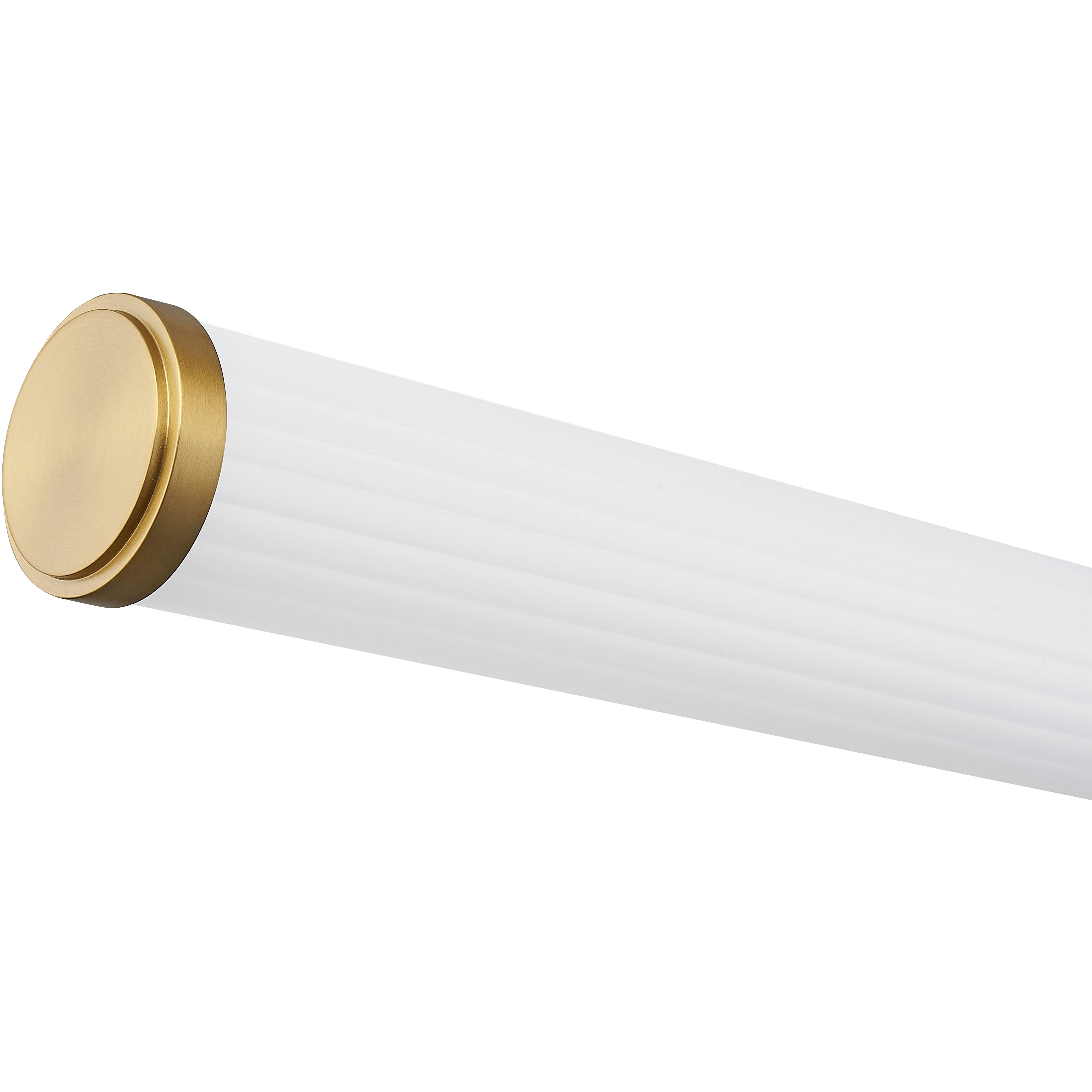 Warwick LED 32.5 inch Modern Gold Bath Vanity Wall Light