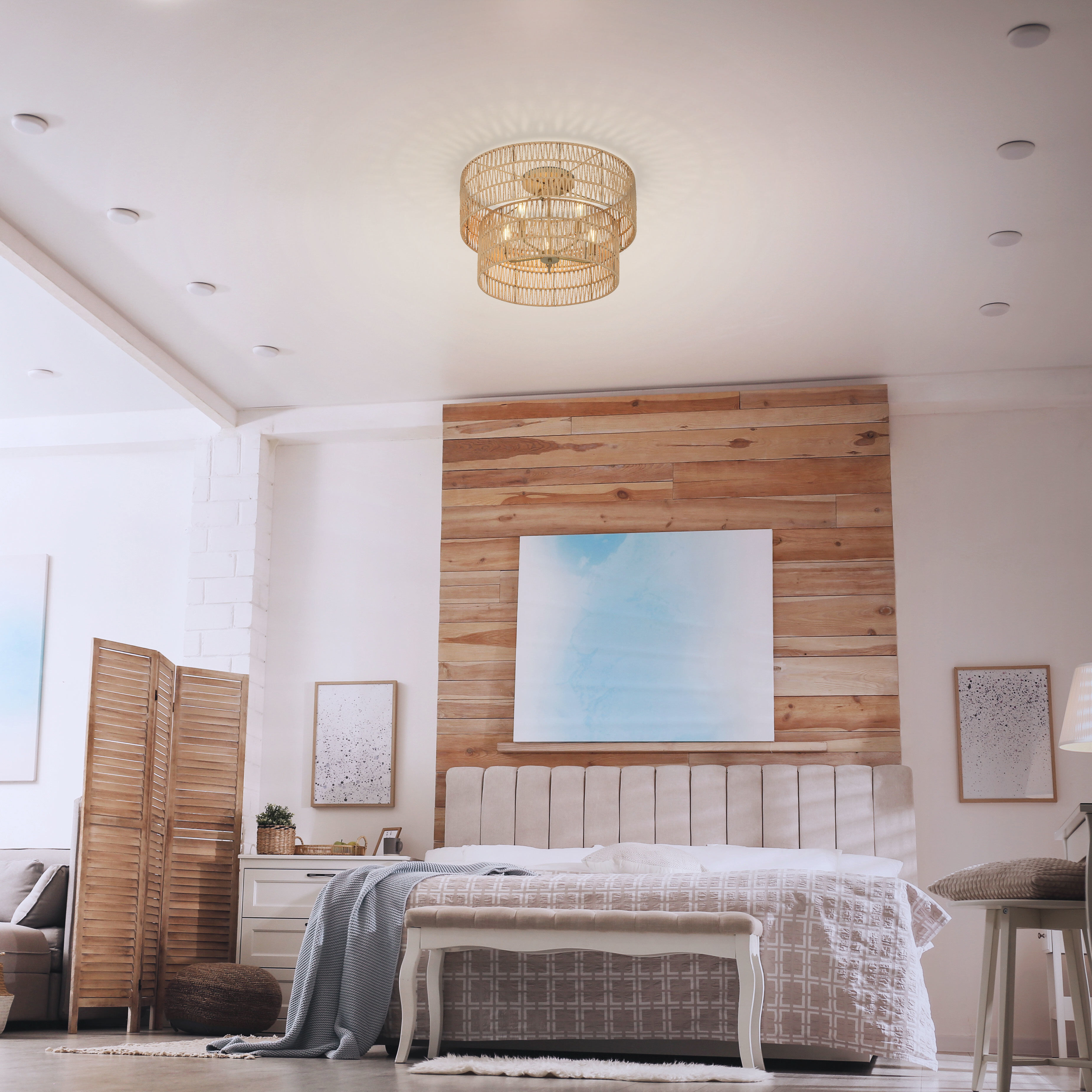 5 light flush mount ceiling light on sale